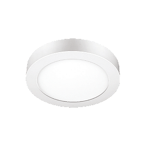 Luminária LED Elgin Sobrepor Redonda 24W Bivolt 4000K (Luz Neutra)