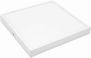 Luminária LED Elgin Sobrepor Quadrada 36W Bivolt 4000K (Luz Neutra) – 60×60cm
