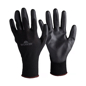 Luva de Segurança Antiestática ESD Worker WK29 PU Touch CA 35435 - Tamanho 9 (G)