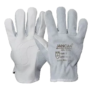 Luva de Segurança Alseg Petroleira Vaqueta Total CA 25368 - Tamanho 9 (G)