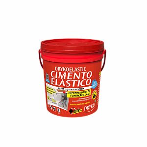 Impermeabilizante Cimentício Flexível Bicomponente Drykoelastic 20kg - Dryko