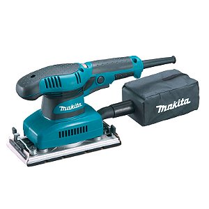 Lixadeira Orbital de Palma Makita 190W BO3711 com Velocidade Variável e Coletor
