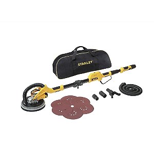 Lixadeira de Parede e Teto Telescópica Stanley 750W 220V com LED SW75-B2