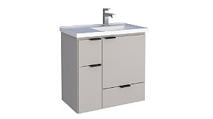 Gabinete para Lavanderia em Madeira Orquídea 60cm Nude – Cozimax