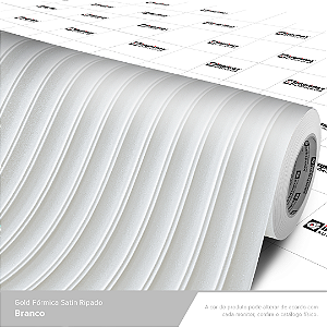 Adesivo Imprimax Gold Fórmica Ripada Branco Rolo 1,22x12,5m