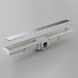RALO LGMAIS LINEAR GR FLAT 05 X1.00M INOX RLIN5100FL