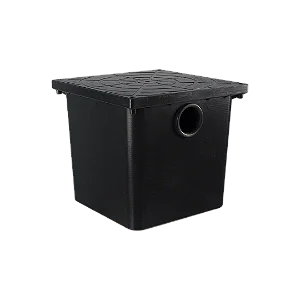 Caixa de Gordura 28cm x 28cm Preto – LGMAIS CXPS2828GORD