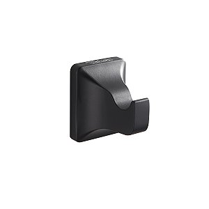 Cabide para Banheiro TELCA Preto Fosco - R.9905