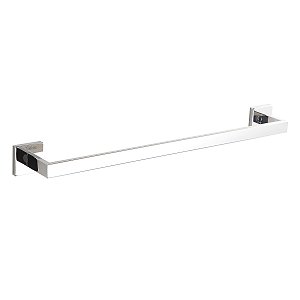 Porta Toalha de Barra TELCA em Aço Cromado Polido 60,5cm - R.74301