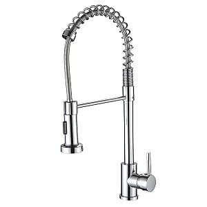 Misturador Monocomando Cozinha TELCA Flexível com Ducha Cromado - R.QSC-D6001
