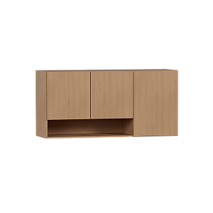 Armário Aéreo Cozimax Madeira Universal 1140mm Jequitibá Montado 120