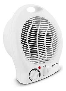 Aquecedor Elétrico Portátil Good&go 1500W 127V — Branco