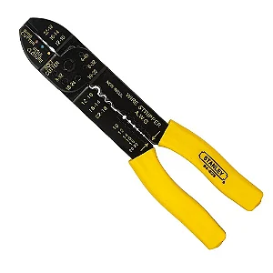 Alicate Prensa Terminais Multiuso Stanley 9.1/2 Pol 84-223 para Terminais Isolados e Não Isolados