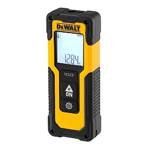 Trena a Laser Dewalt 30m DWHT77100-CN com Visor LCD e Funções de Cálculo