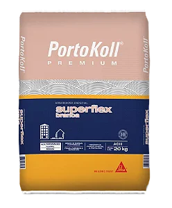 Argamassa Portokoll ACIII Premium Superflex Branca 20kg