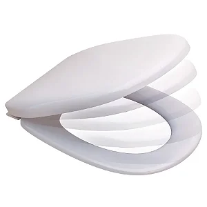 Assento Sanitário Branco Soft Close para Linha Sabatini Civitt