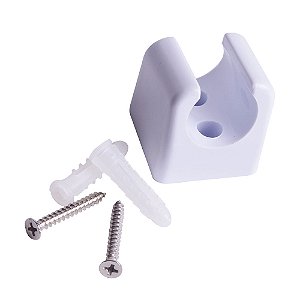 Suporte para Ducha Higiênica e Chuveirinho Branco Civitt