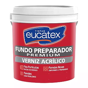 Fundo Preparador de Paredes Incolor Base Água 15L Eucatex