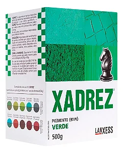 Pigmento em Pó Verde 500g Xadrez