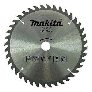 Disco de Serra Circular Widea 7.1/4 (185mm) x 60 Dentes para Madeira D-81038 Makita