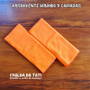 2 ABSORVENTES NOTURNOS / ALTO FLUXO  9 CAMADAS HÍBRIDO
