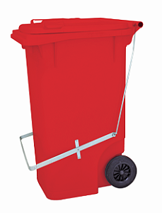 Carro Coletor 240L com Pedal - Bralimpia - CP24