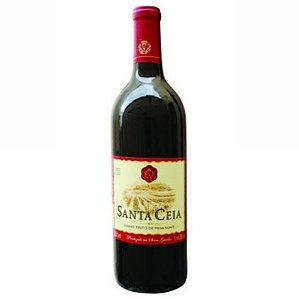 VINHO TINTO SUAVE SANTA CEIA - GR 750 ML