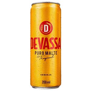 CERVEJA PURO MALTE DEVASSA - LT 350 ML