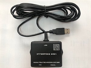 Módulo de interface USB/HID para uso em conjunto com Microfone de Mesa e Pedal de Acionamento