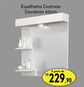 Espelheira Cozimax Gardenia 60cm