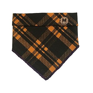 Bandana - Xadrez Mostarda