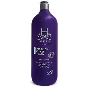 Shampoo Hydra Groomers Pró - Pelos Claros 1:10 1L