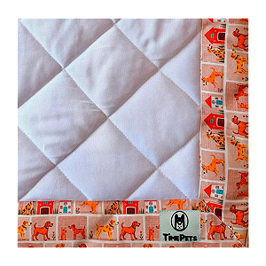 Tapete Higiênico Lavável 100% Algodão | Doguinhos III