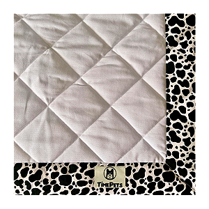 Tapete Higiênico Lavável  100% Algodão | Vaquinhas