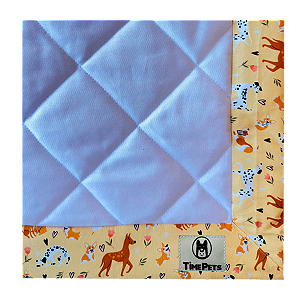 Tapete Higiênico Lavável 100% Algodão | Doguinhos II