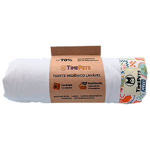 Tapete Higiênico Lavável 100% Algodão | Floresta