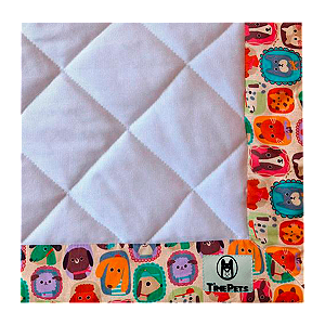 Tapete Higiênico Lavável 100% Algodão | Doguinhos II