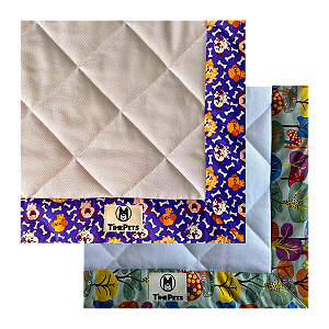 Kit 2 un Tapete Higiênico Lavável 100% Algodão | Variados II