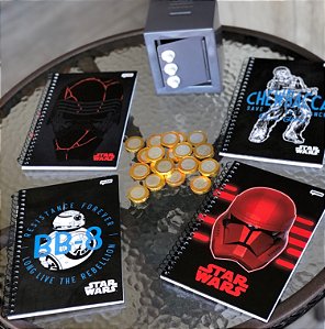 Caderno Espiral ¼ - Star Wars