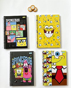 Caderno Espiral ¼ - Bob Esponja