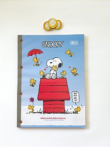 Refil Fichário Snoopy