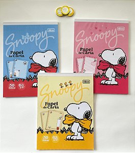 Papel de Carta - Snoopy