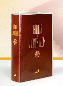 BIBLIA DE JERUSALEM CAPA CRISTAL MEDIA