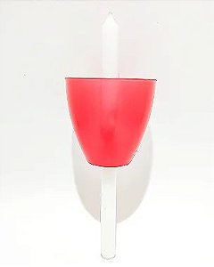 porta vela plastico