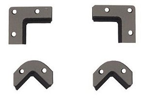 Raspadores / Limpadores Torno Nd Gpr Cnc Nardini 4 Peças