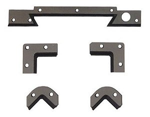 Raspadores / Limpadores Torno Nd Gpr Cnc Nardini 5 Peças