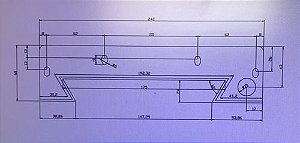 Raspadores Barramento Travis Tr3 - 6 Peças