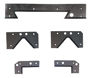 Raspadores/limpadores Torno Galaxy 50 Romi-5 Peças Originais