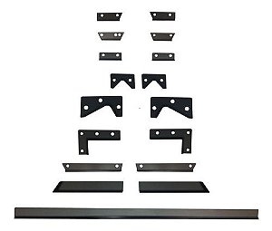 Raspadores/limpadores Nardini Logic 500 antigo 17pçs