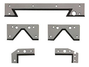 Raspadores / Limpadores Torno Galaxy 20 Romi-5pçs